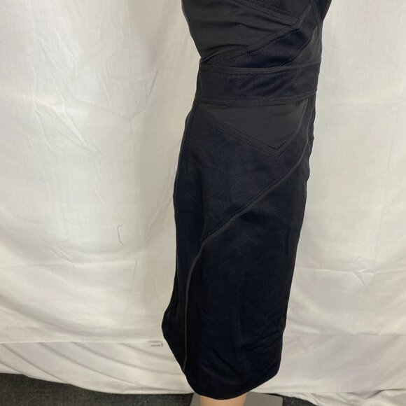 NEW ZAC POSEN Strapless A-Line Cocktail Dress • Size 8 • Black - Picture 4 of 16